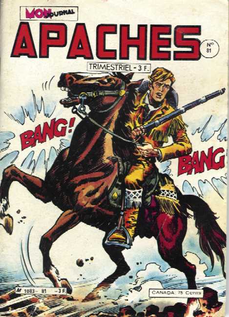 Scan de la Couverture Apaches n 81